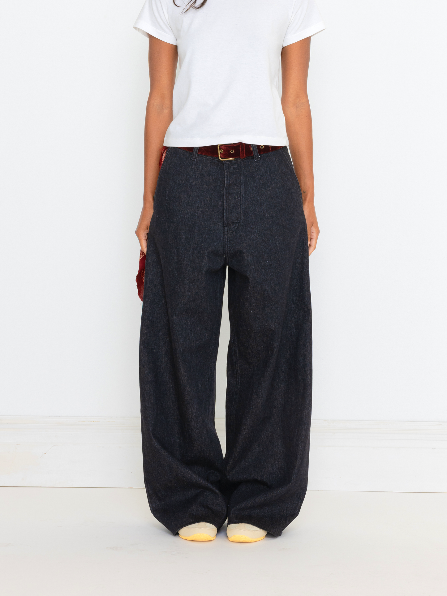 RAW DENIM BAGGY UNISEX JEAN