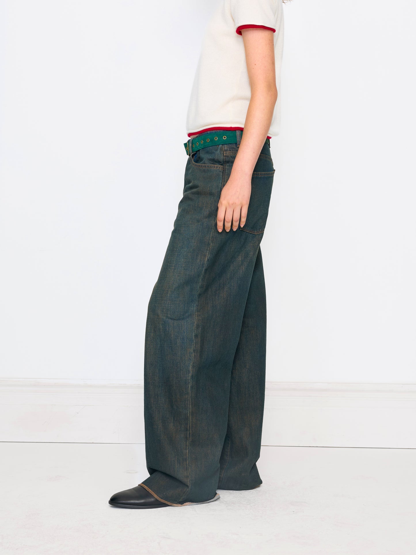 NOISE TINT STRAIGHT UNISEX JEAN