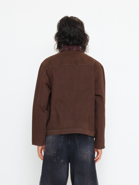 BLOCK COLLAR UNISEX JACKET