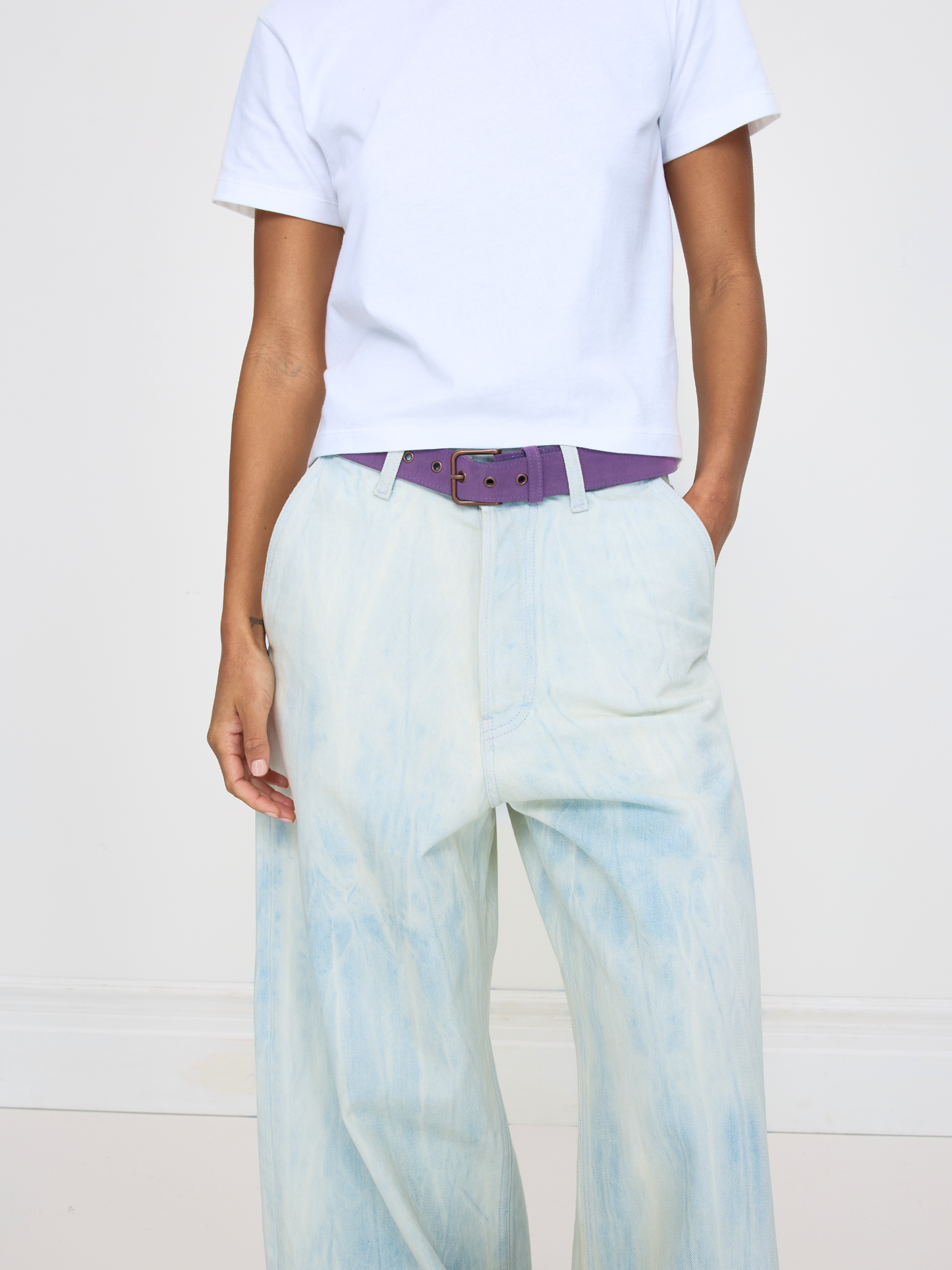 LIGHT TIDE BAGGY UNISEX JEAN