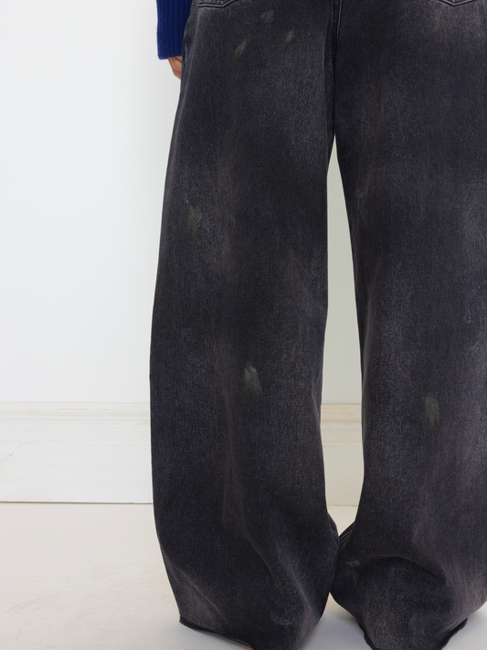 PRINTER BAGGY UNISEX JEAN