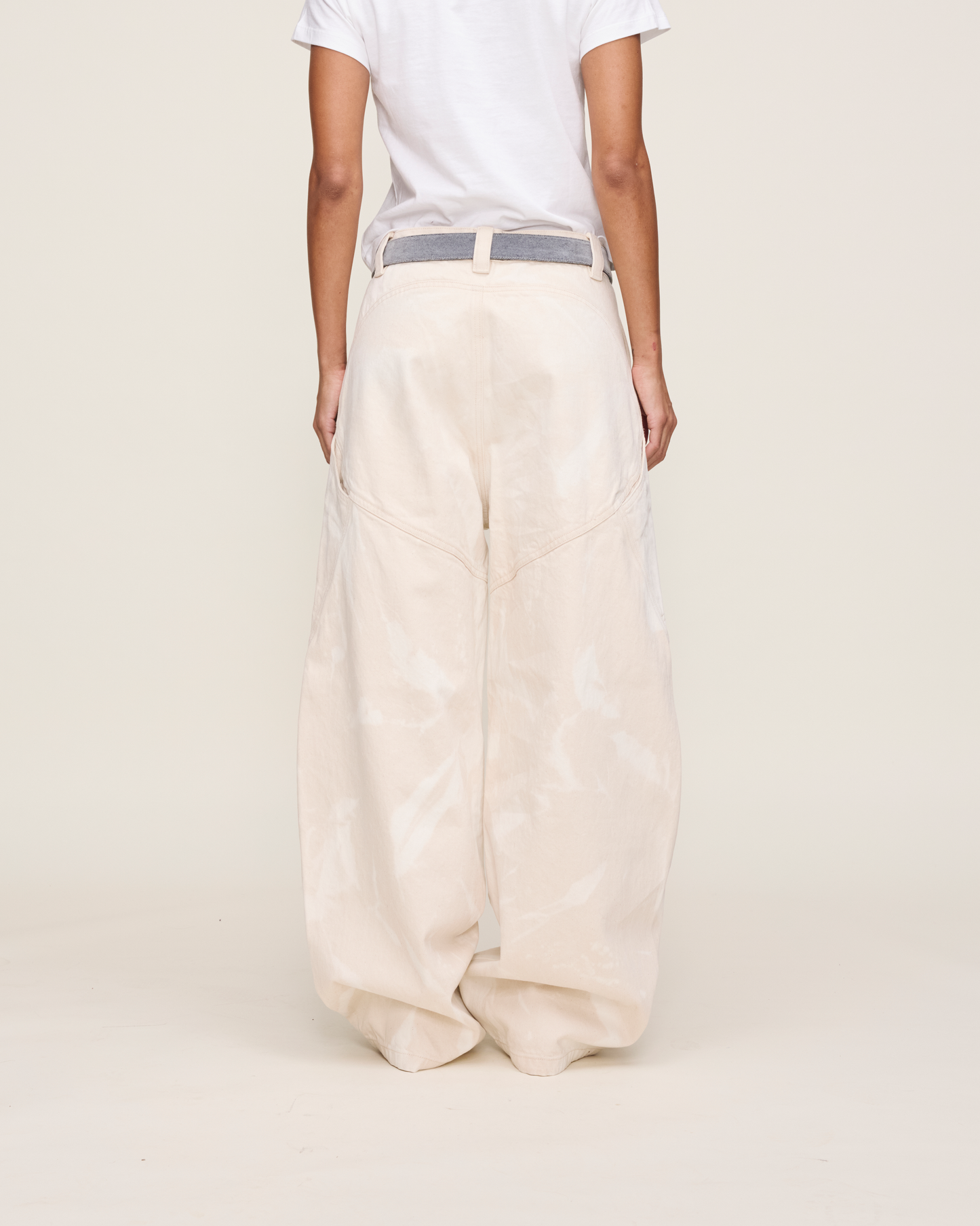 OFF WHITE BARREL UNISEX JEAN