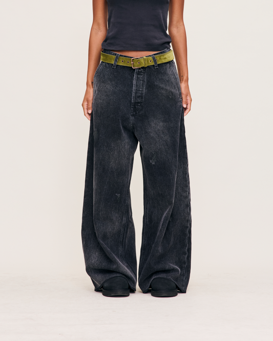 PRINTER BAGGY UNISEX JEAN