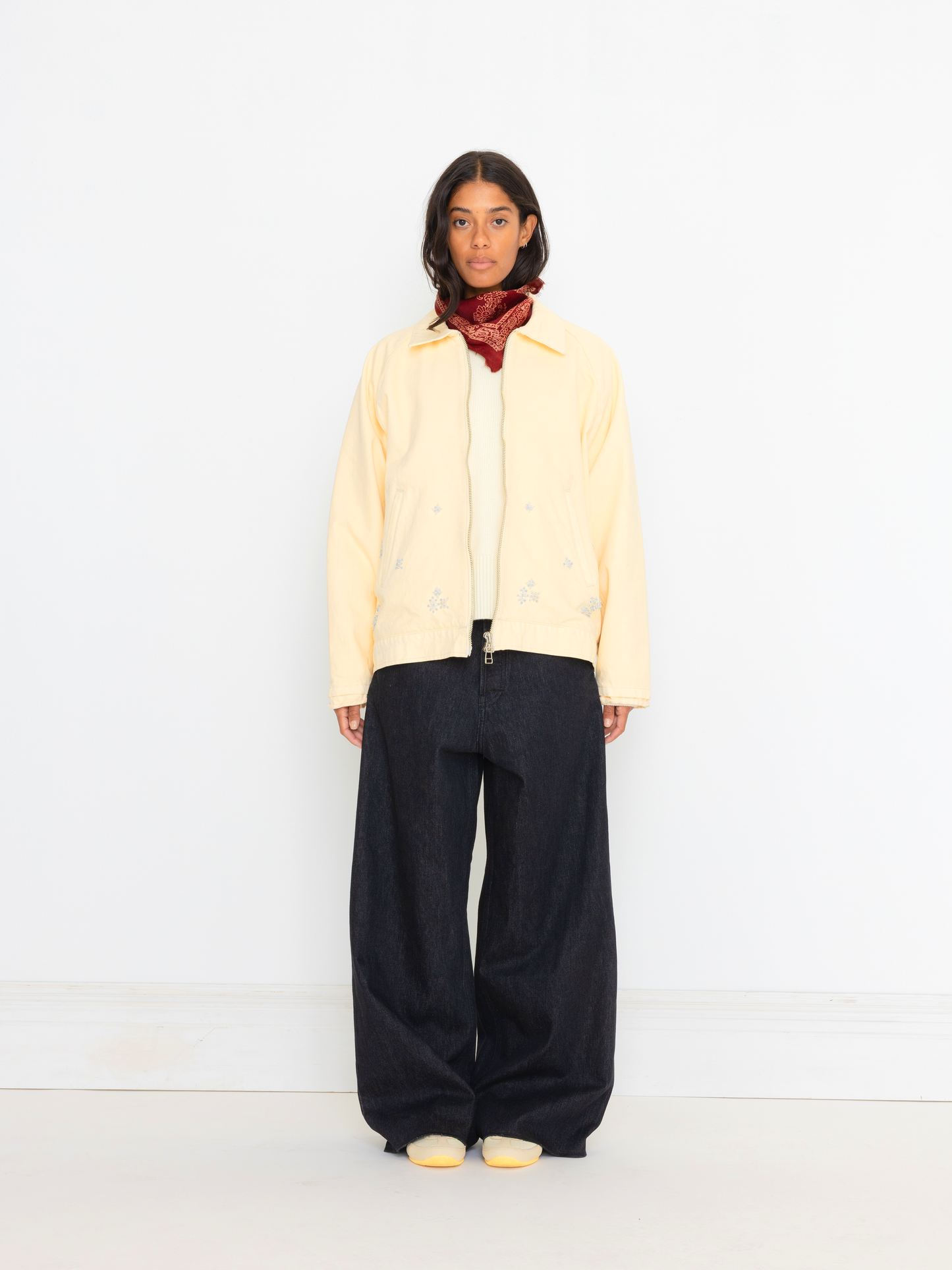 RAW DENIM BAGGY UNISEX JEAN