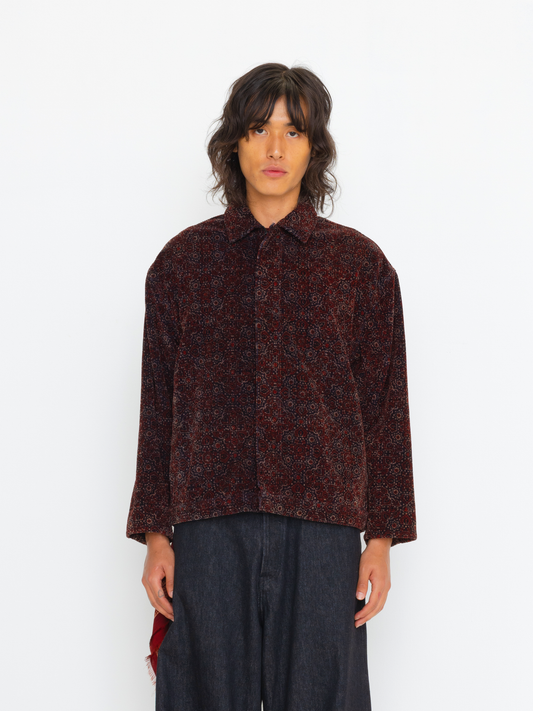 HAND BLOCK PRINTED UNISEX JACKET