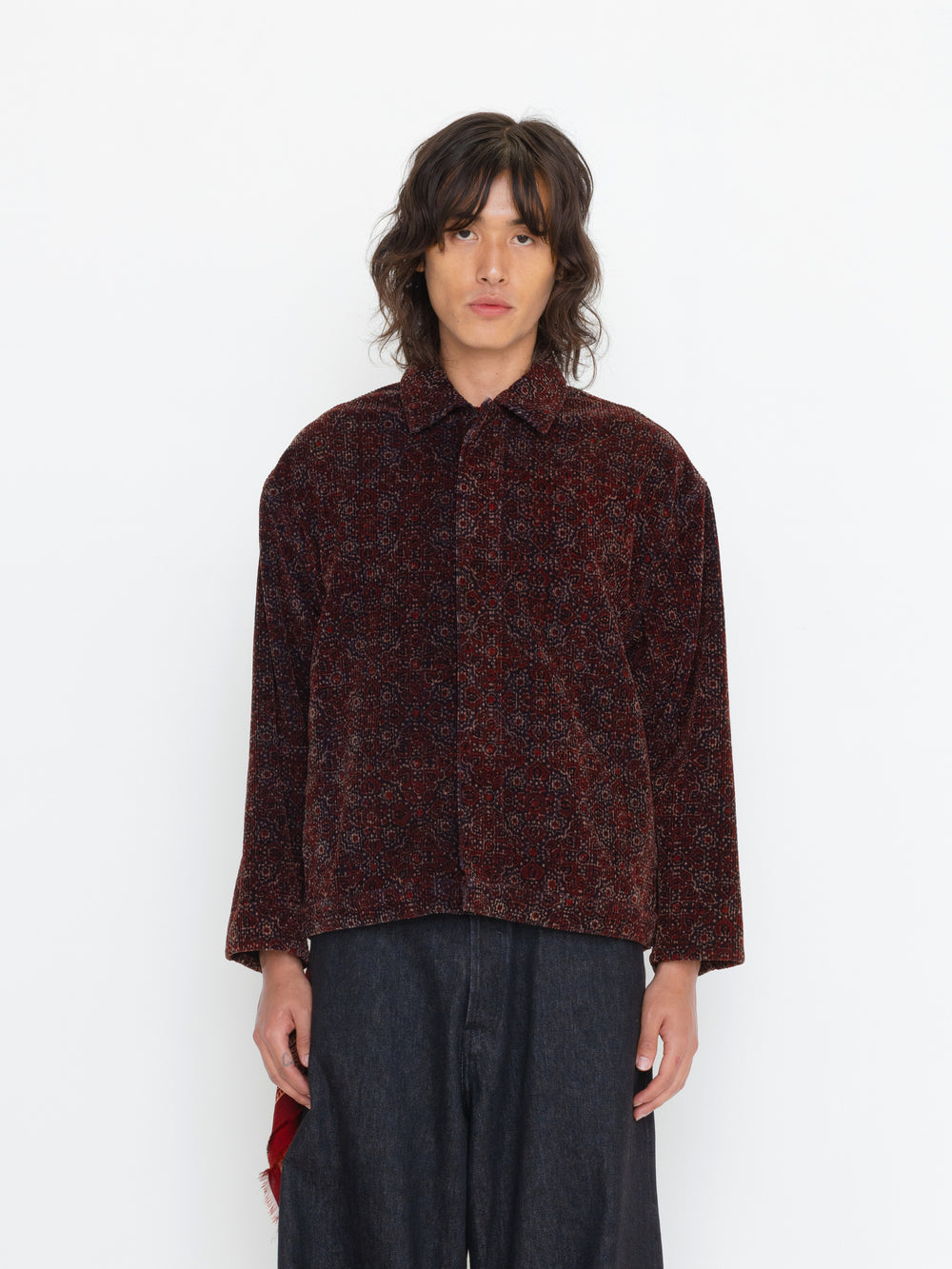 HAND BLOCK PRINTED UNISEX JACKET