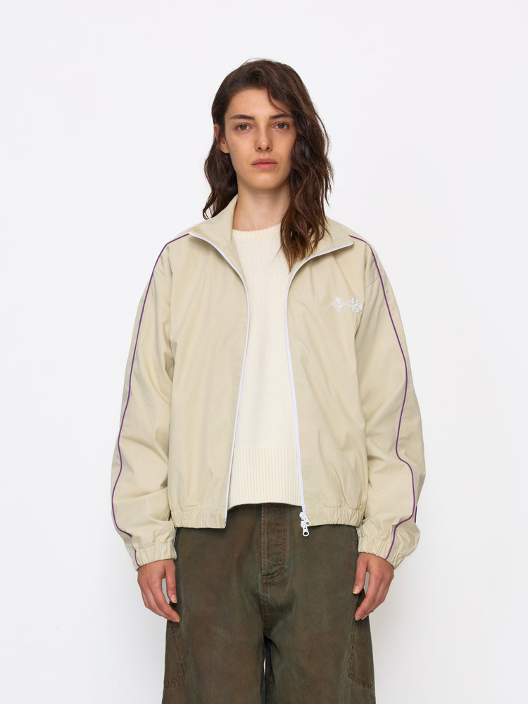 PURPLE TAN UNISEX FOOTBALL JACKET