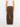 BROWN PRINTER BAGGY UNISEX JEAN