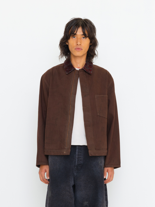 BLOCK COLLAR UNISEX JACKET