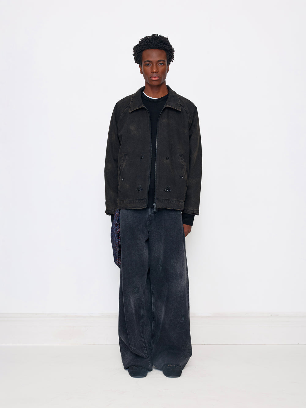 PRINTER BAGGY UNISEX JEAN