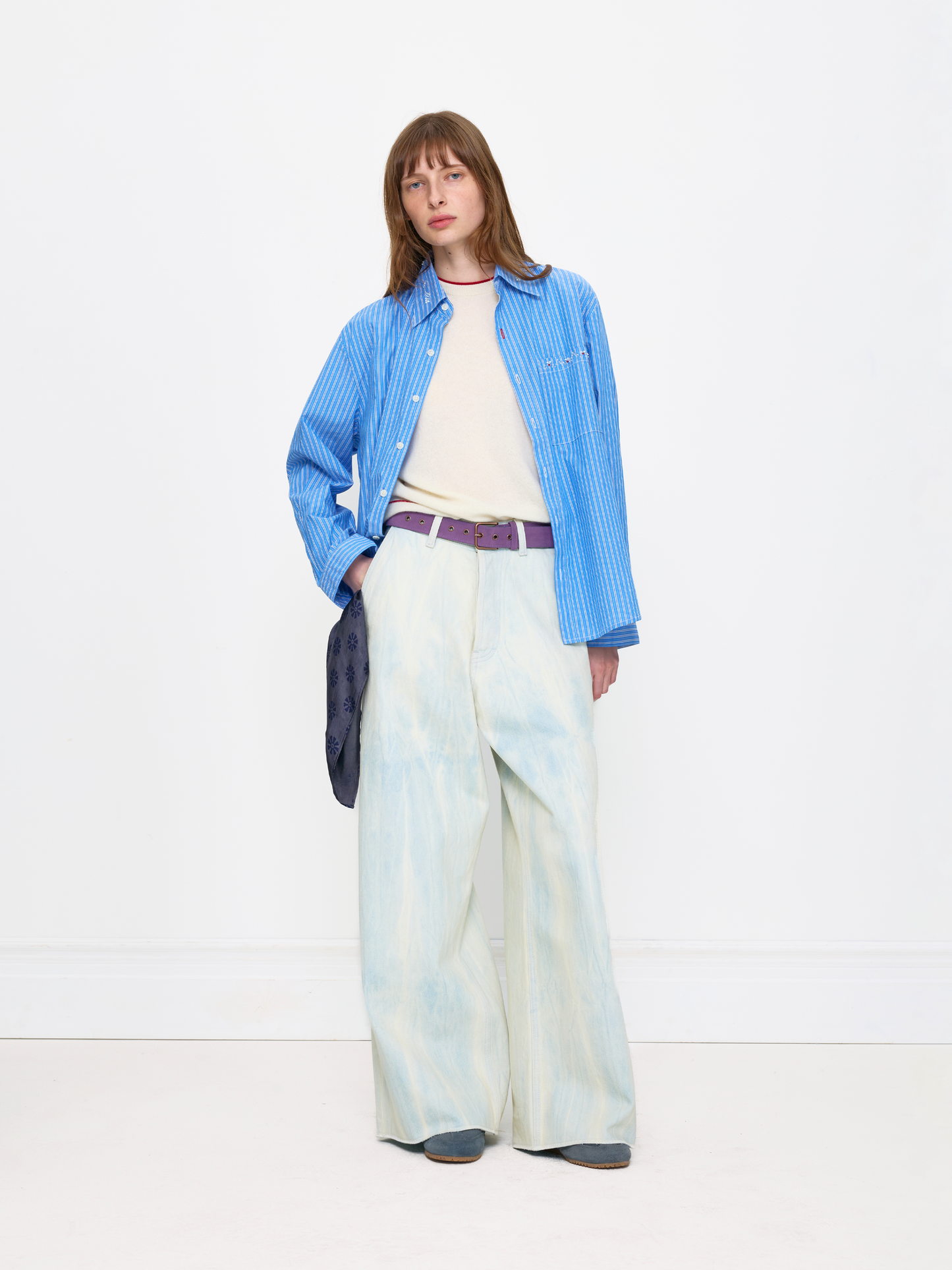 LIGHT TIDE BAGGY UNISEX JEAN