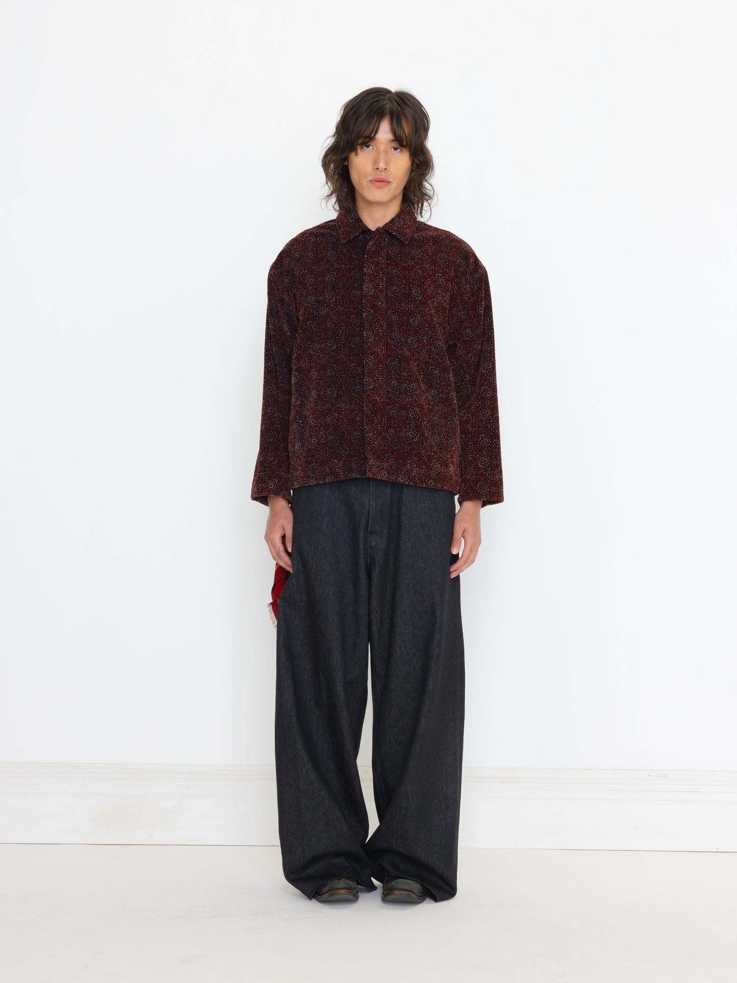 HAND BLOCK PRINTED UNISEX JACKET