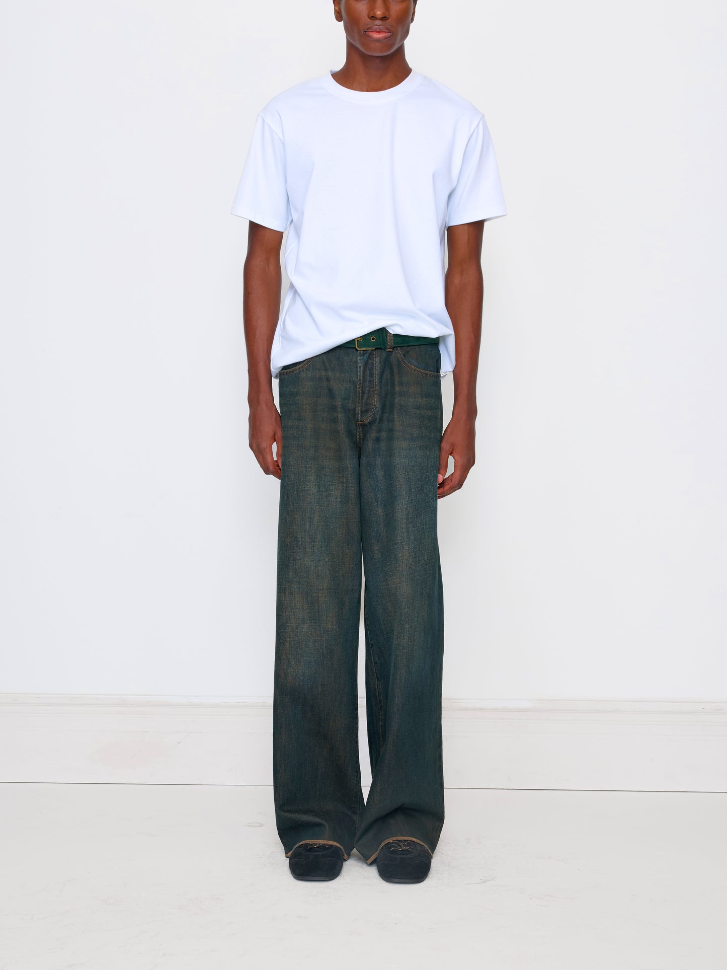 NOISE TINT STRAIGHT UNISEX JEAN