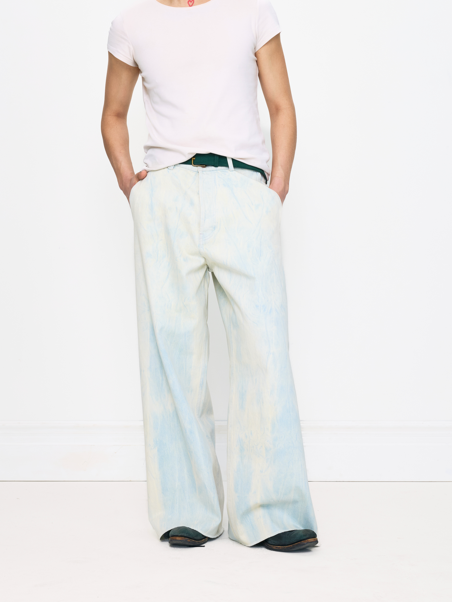 LIGHT TIDE BAGGY UNISEX JEAN