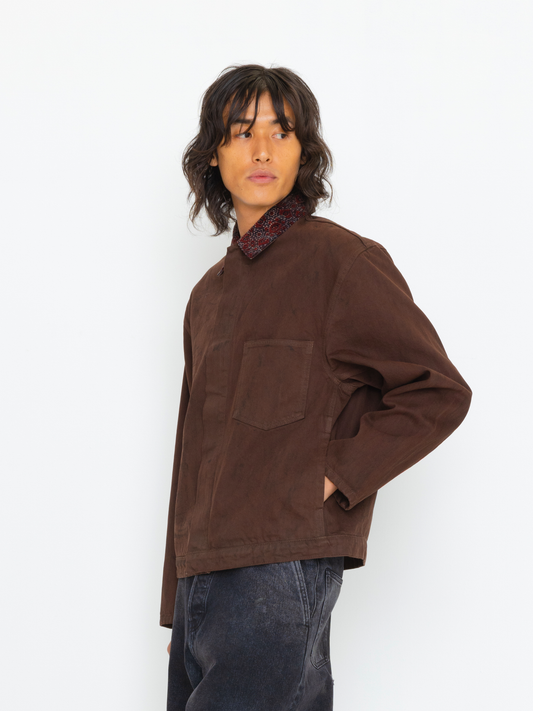 BLOCK COLLAR UNISEX JACKET