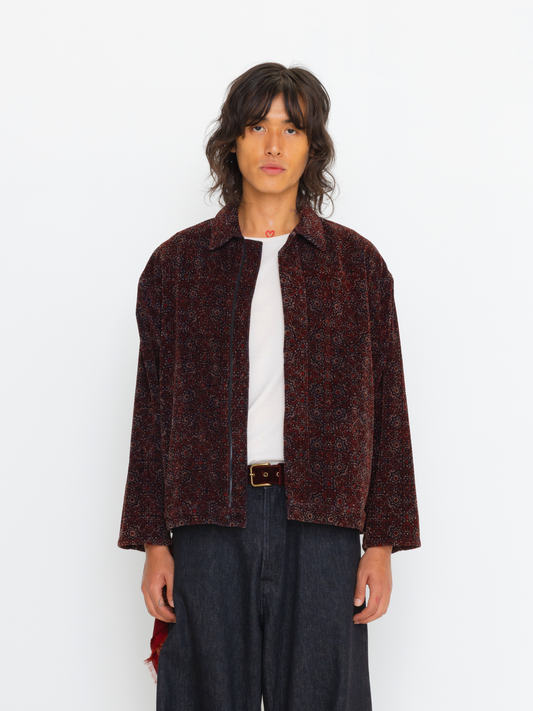 HAND BLOCK PRINTED UNISEX JACKET