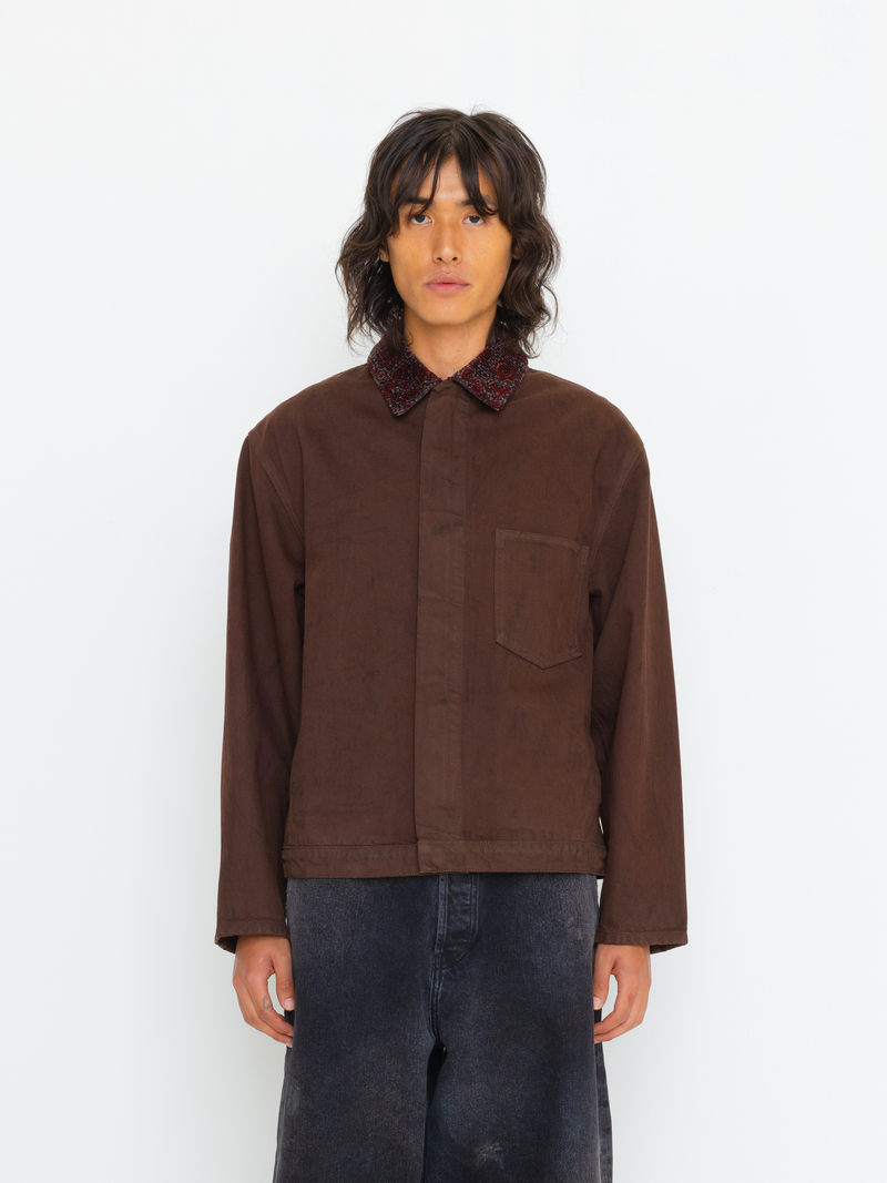 BLOCK COLLAR UNISEX JACKET